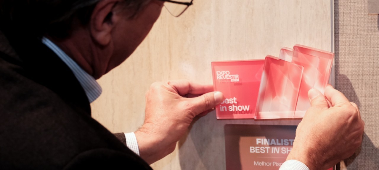 Biancogres é Best In Show! Conheça o melhor piso vinílico da Expo Revestir 2026