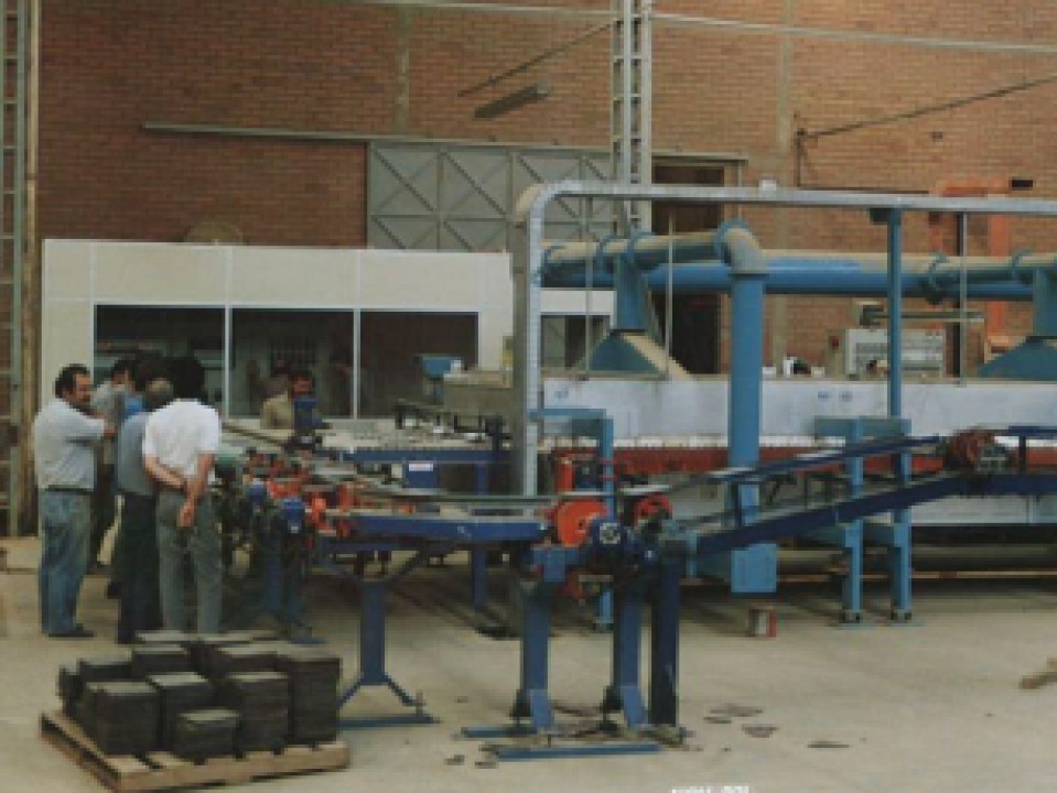 Biancogres: 1992 - Finalização da montagem da 2ª linha de produção
