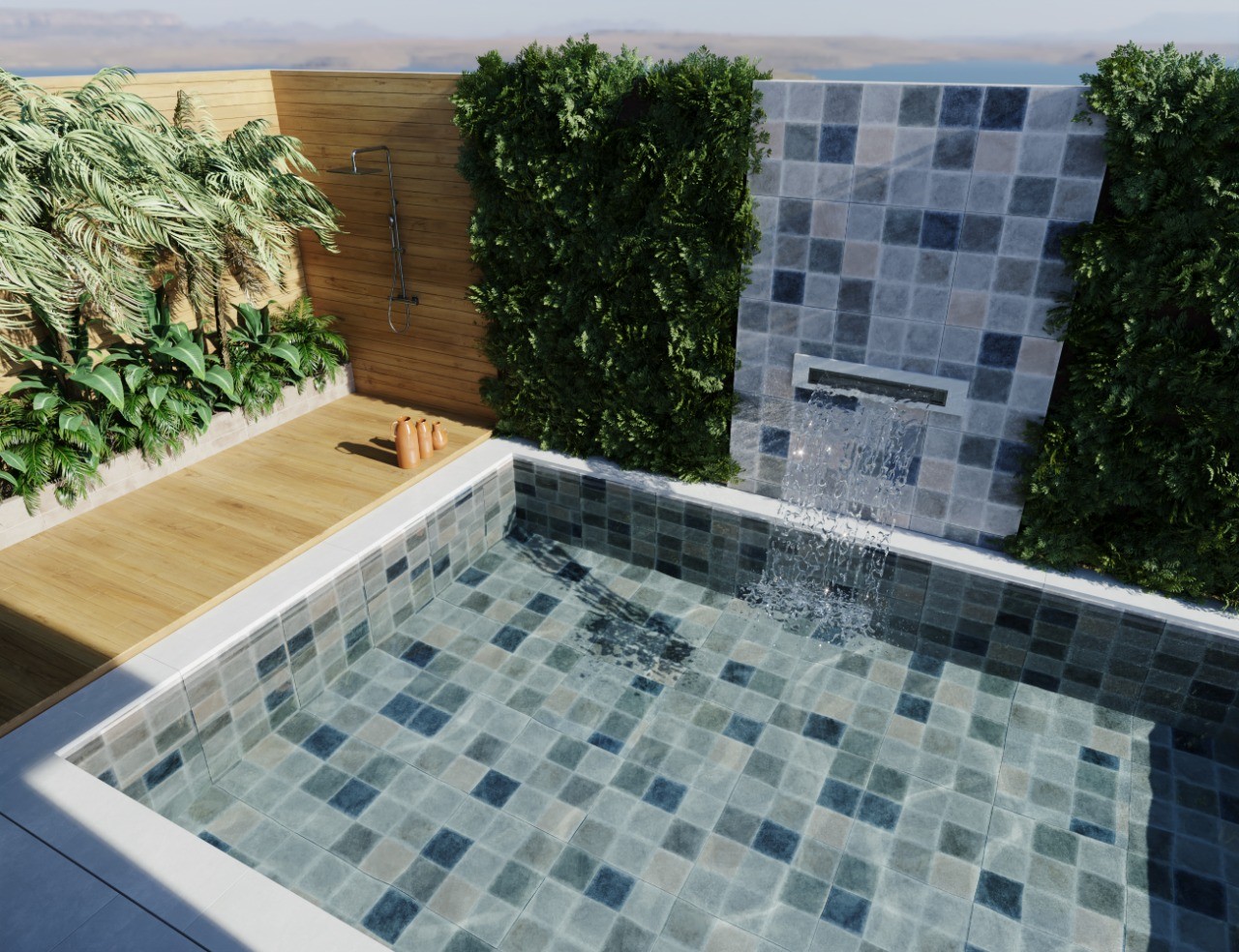 Inspirações Biancogres - Piscina