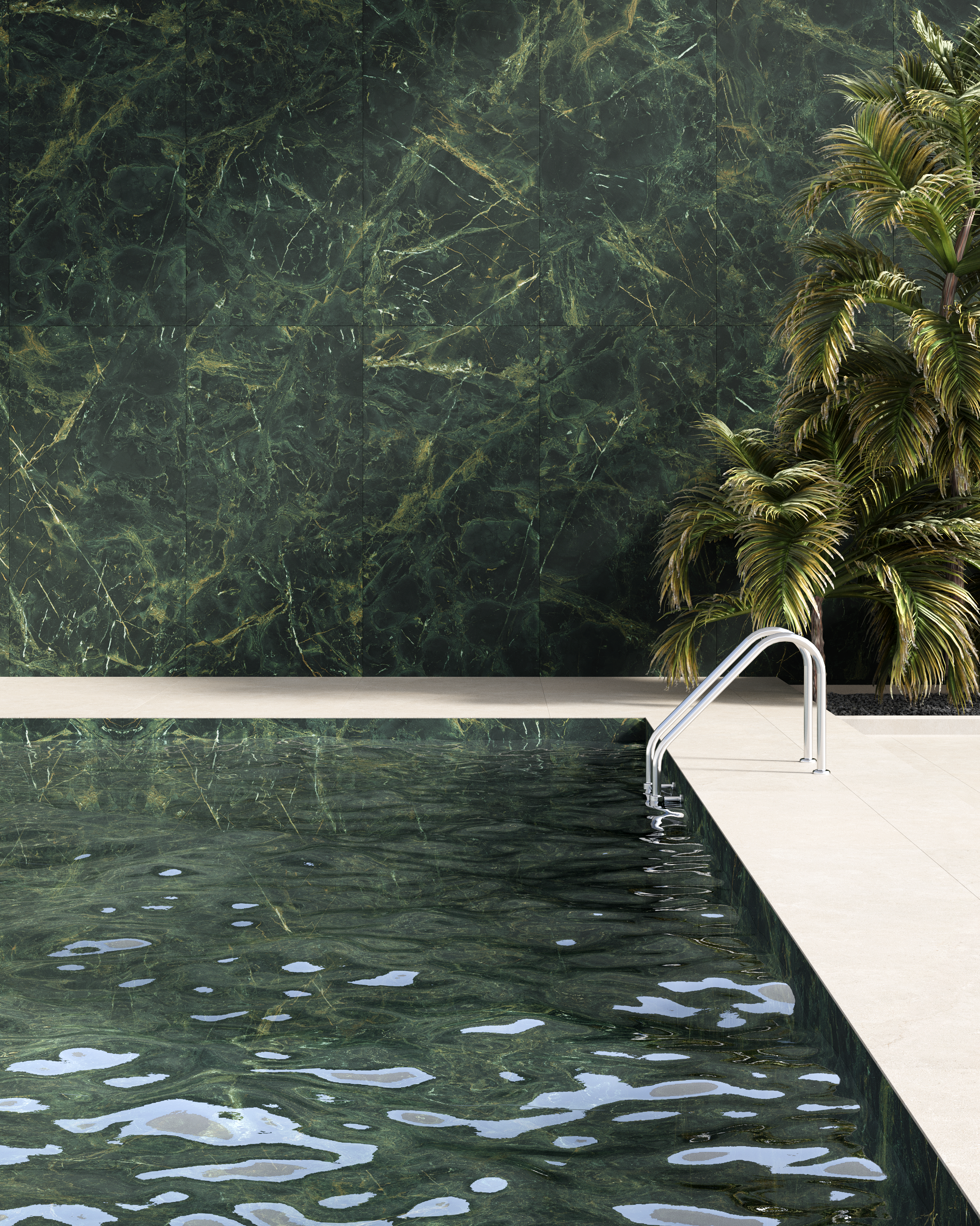 piscina com porcelanato