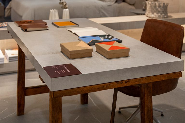 porcelanato em móveis